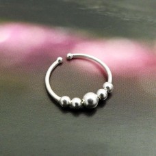925 Sterling Silver HANDMADE Jewelry Ring Size 7 C62