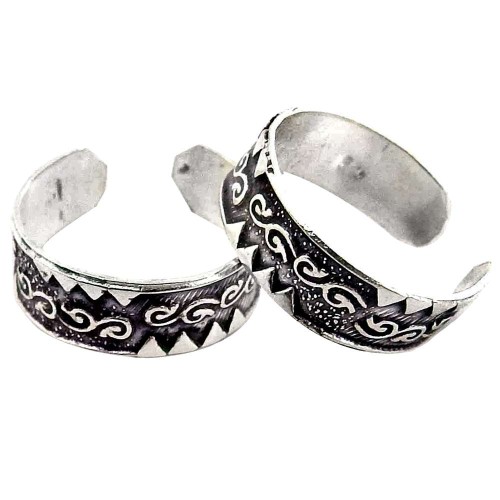 Spectacular Design !! 925 Sterling Silver Toe Rings