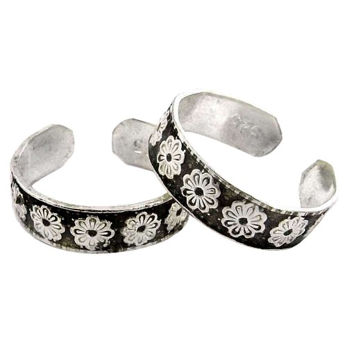 Fantastic Quality Of !! 925 Sterling Silver Toe Rings
