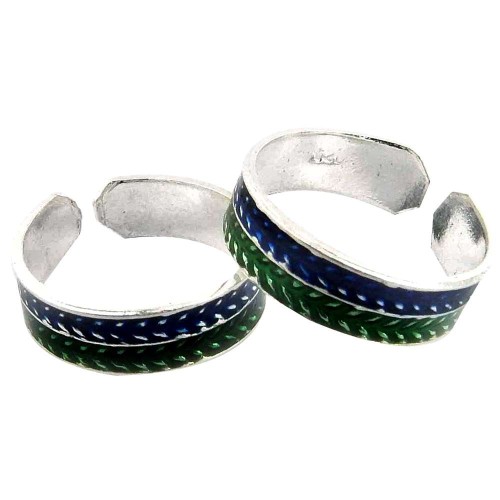 Bright Side ! 925 Sterling Silver Toe Rings