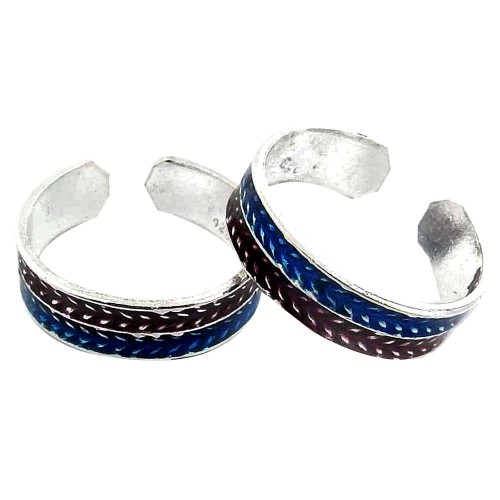 Circle Of Hope ! 925 Sterling Silver Toe Rings