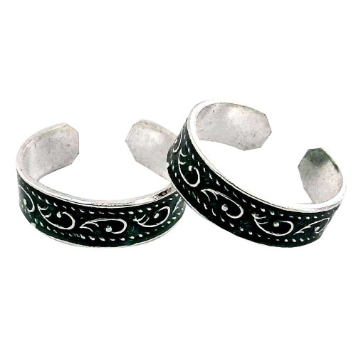 Victorian Style ! 925 Sterling Silver Toe Rings