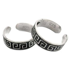 Top Quality African ! 925 Sterling Silver Toe Rings