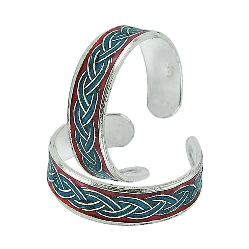 925 Sterling Silver Jewelry Ethnic Handmade Toe Rings