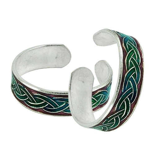 925 Sterling Silver Jewelry Fashion Handmade Toe Rings