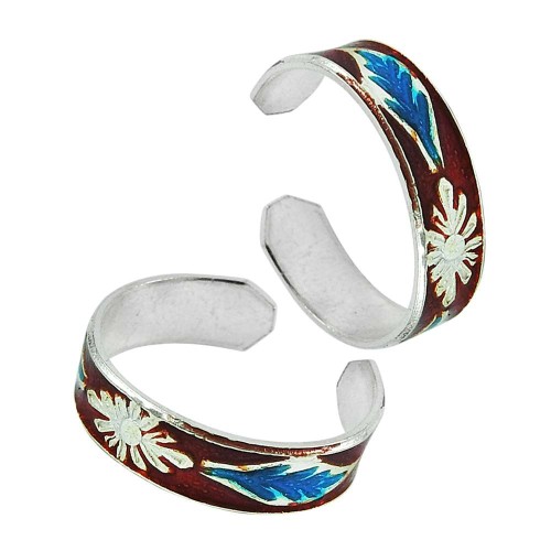 925 Sterling Silver Fashion Jewelry Charming Handmade Toe Rings