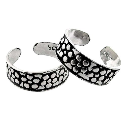 Large Fashion! 925 Sterling Silver Toe Rings