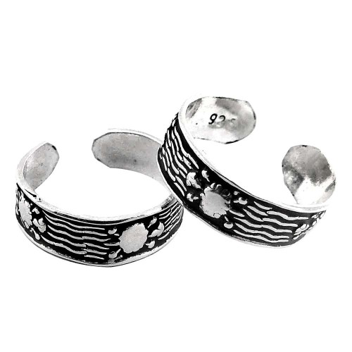 Stylish! 925 Sterling Silver Toe Rings